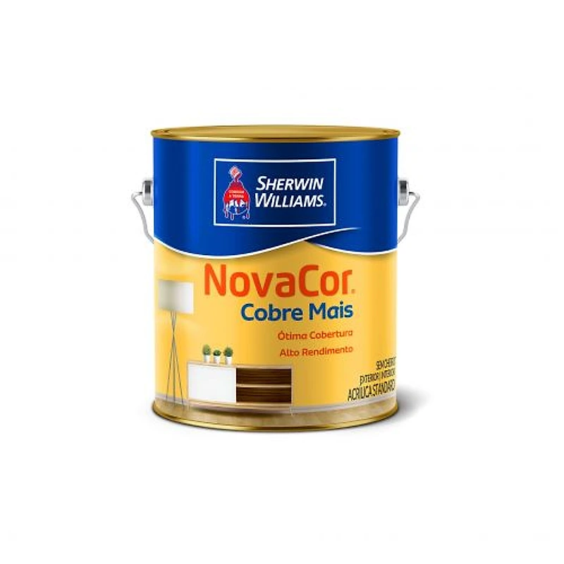 Tinta Acrílica Standard Novacor Cobre+ Verde Jardim Galão 3,6L — Campinas