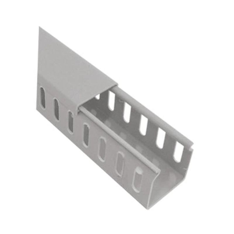 Canaleta de PVC Semi-Aberta Cinza 20x20x2m Ilumi — Campinas