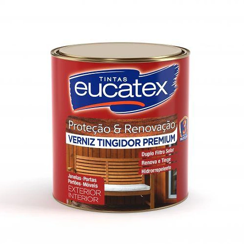 Verniz Tingidor Cor Imbuia 900ml Eucatex — Campinas