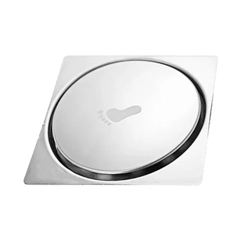 Ralo Click Quadrado 10x10cm em Inox Bognar — Campinas