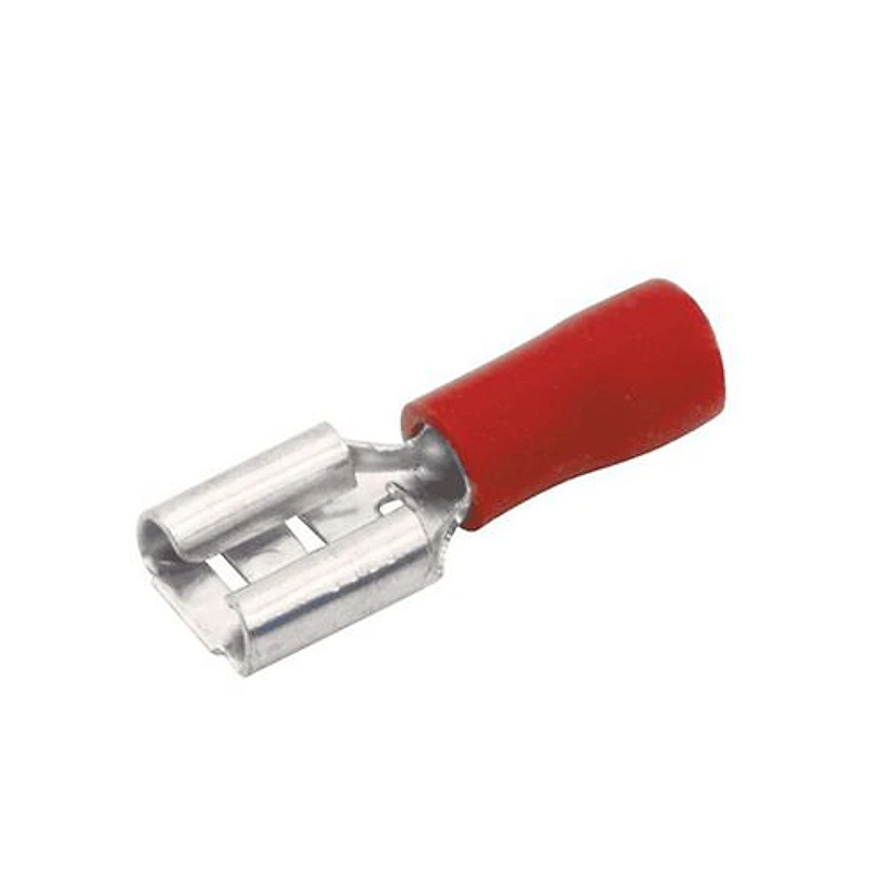 Terminal Pré-Isolado Fêmea 0,5mm² a 1,5mm² Vermelho Penzel 100 Peças — Campinas