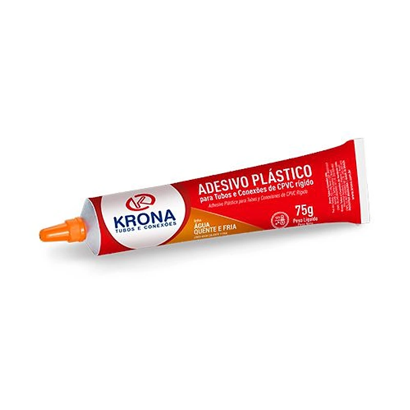 Adesivo para Tubo de Água Quente CPVC 75g Ultraterm Krona 1388 — Campinas