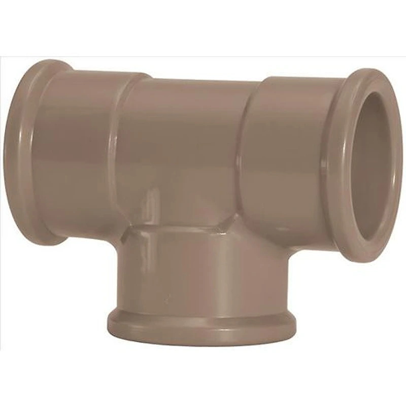 Tê de Redução PVC Soldável 1.1/2" x 1/2" (50mm x 20mm) Amanco — Campinas
