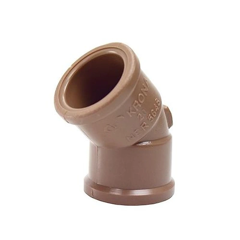 Joelho de PVC Soldável 45° 20mm (1/2") Krona — Campinas