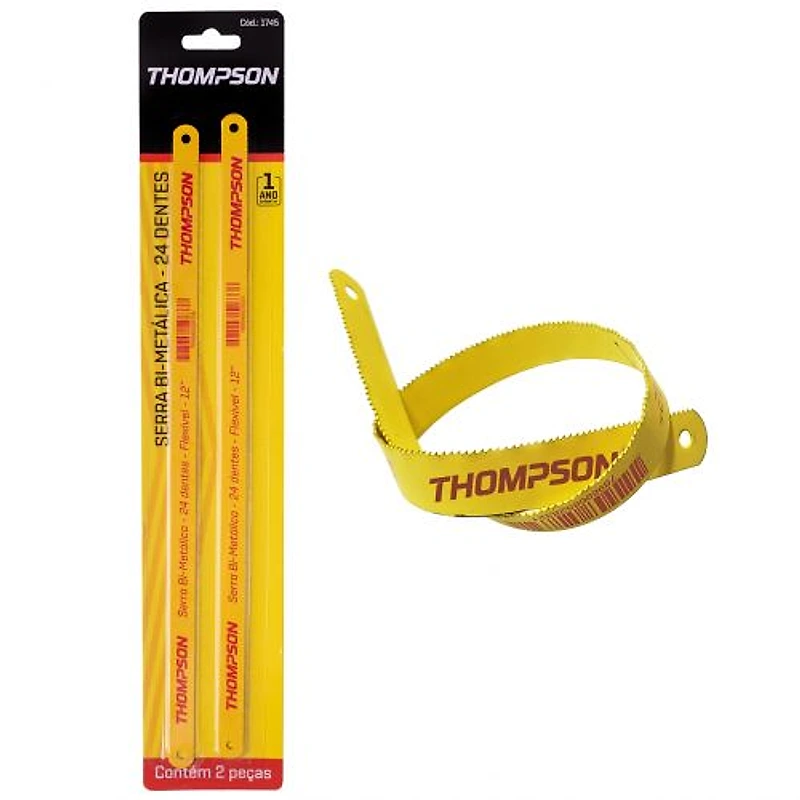Lâmina de Serra Bimetal 1746mm 24 Dentes Thompson — Campinas