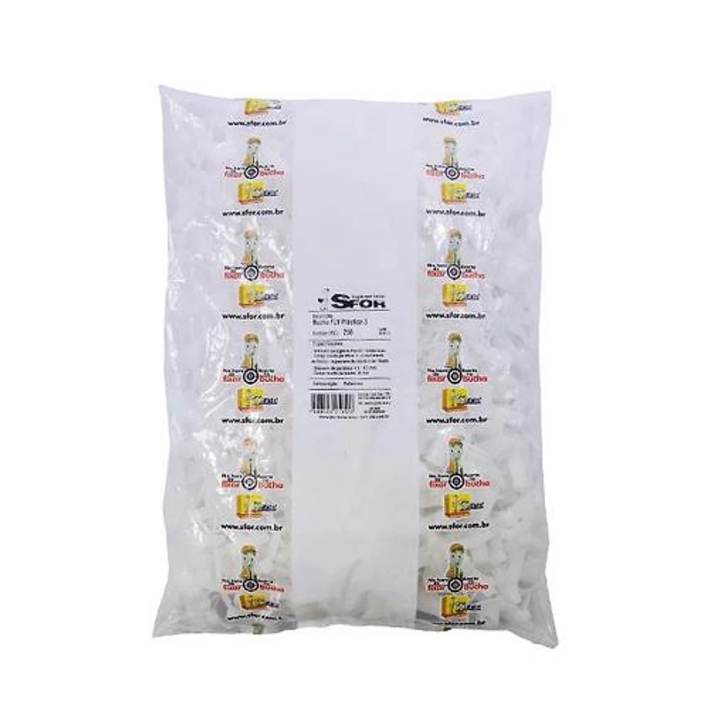 Bucha para Gesso e Drywall Fly 3 (250 peças) Sfor — Campinas