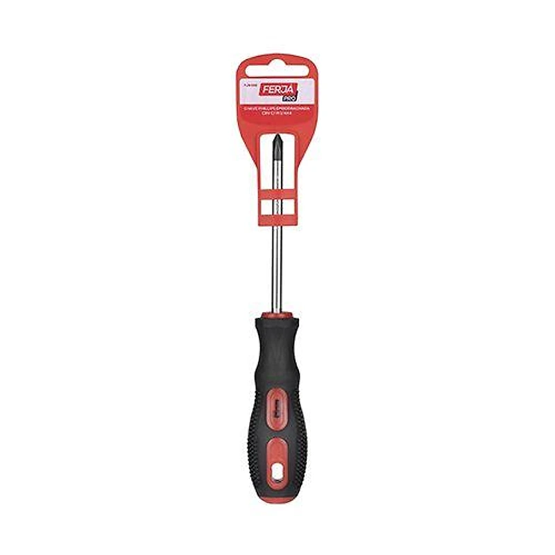 Chave Phillips 3/16" x 4" Aço Cromo Vanádio Ponta Imantada Emborrachada Ferja — Campinas