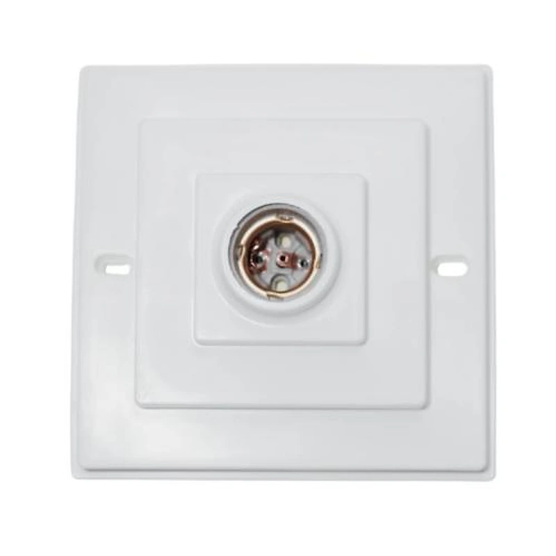 Plafonier Quadrado de PVC com Soquete Branco Annlux 8-241 — Campinas