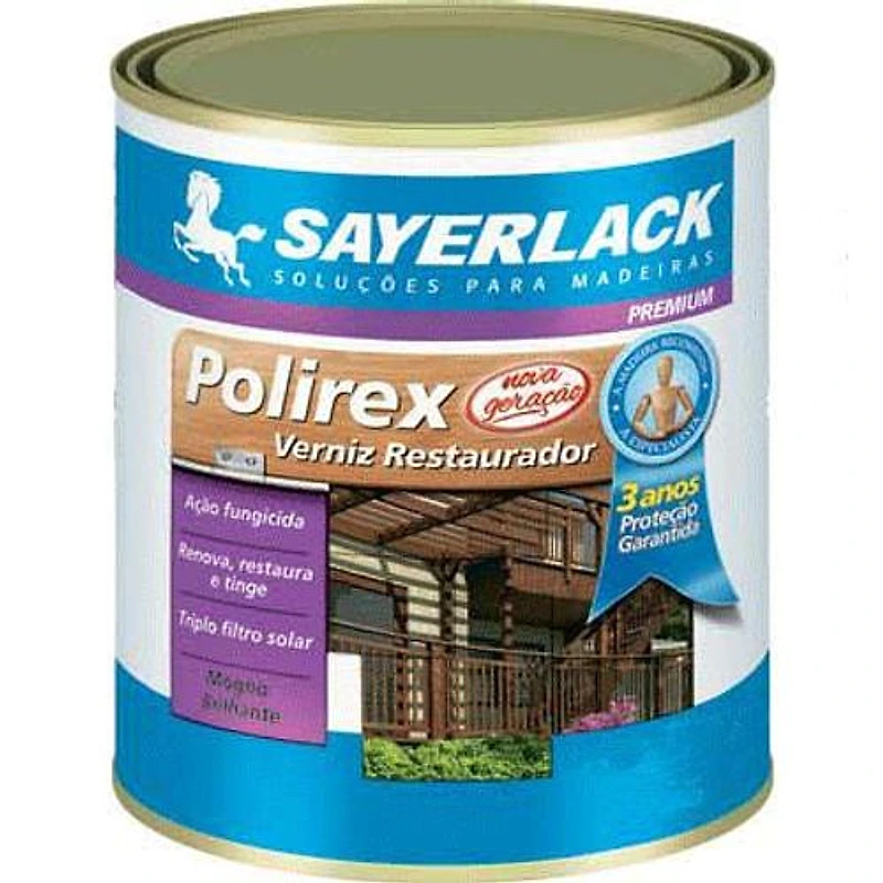 Verniz Restaurador Mogno 900ml Polirex — Campinas