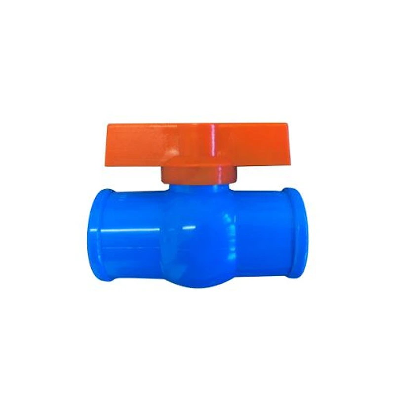 Registro de Esfera em PVC para Irrigação 25mm Azul Rebouças — Campinas