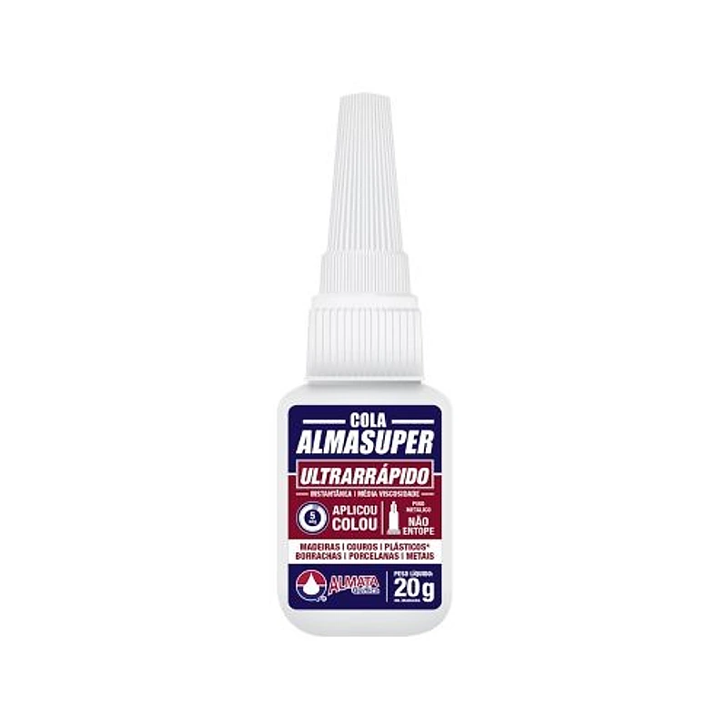 Cola Instantânea Almasuper Ultrarrápida Frasco 20g 1328 — Campinas