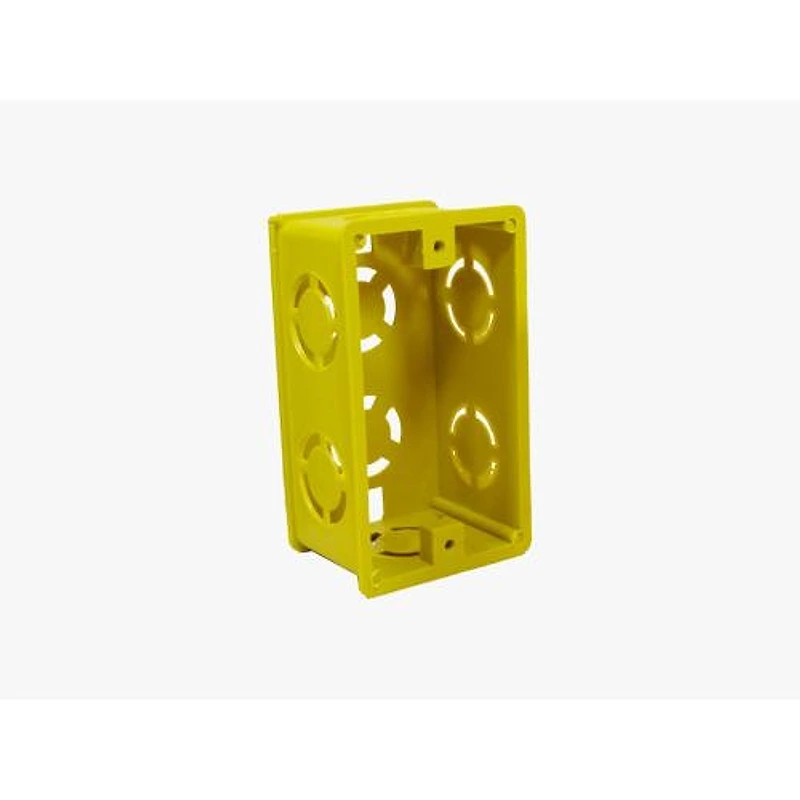 Caixinha de Luz PVC 4x2 Amarela Injerest — Campinas