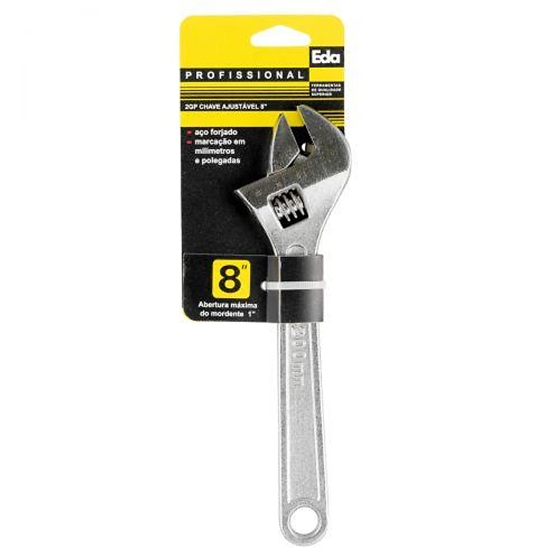 Chave Inglesa 8 Polegadas 200mm Eda — Campinas