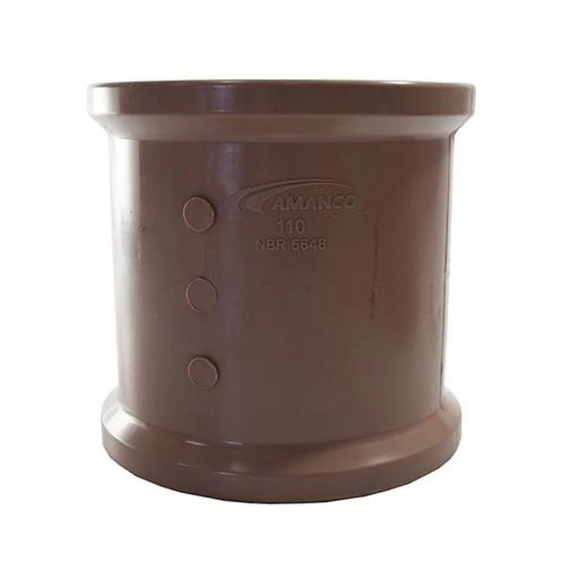 Luva Soldável 4" (110mm) Marrom Amanco — Campinas