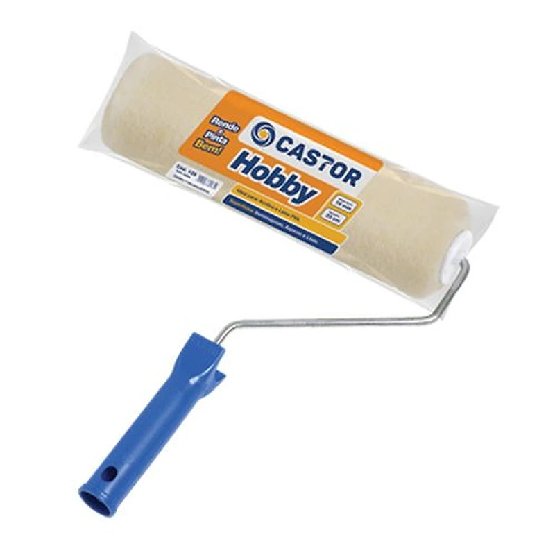 Rolo de Lã 23cm Hobby com Garfo Castor — Campinas