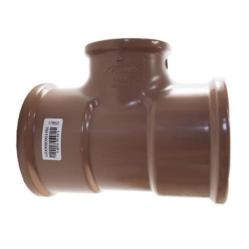 Tê com Redução Soldável 3" x 2" (85mm x 60mm) Amanco — Campinas