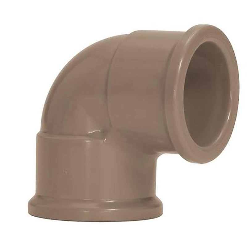 Joelho PVC Soldável 90° 1.1/2" (50mm) Amanco NBR 5648 — Campinas
