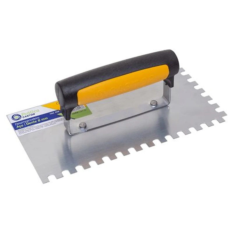 Desempenadeira de Aço Dentada 10x24 Prática Castor — Campinas