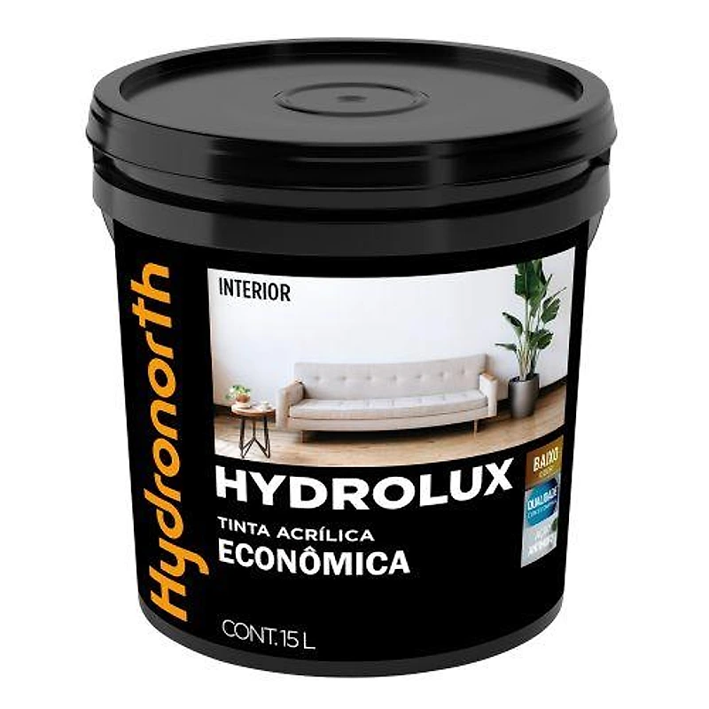 Tinta Acrílica Econômica Hydrolux 15L Gelo — Campinas