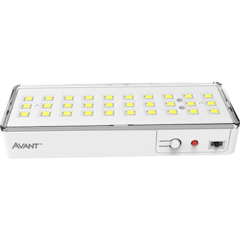 Luminária de Emergência 30 LEDs 100lm 11,5cm Avant 354241375 — Campinas