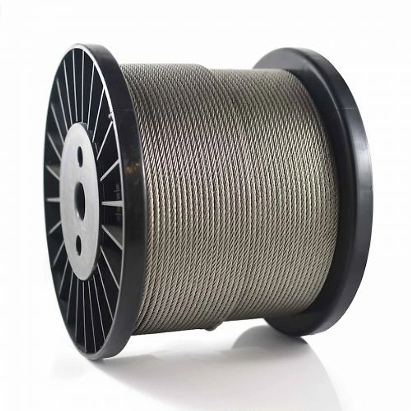 Cabo de Aço Galvanizado 6x19 6,4mm (1/4") Rolo 100m Frati 4448 — Campinas