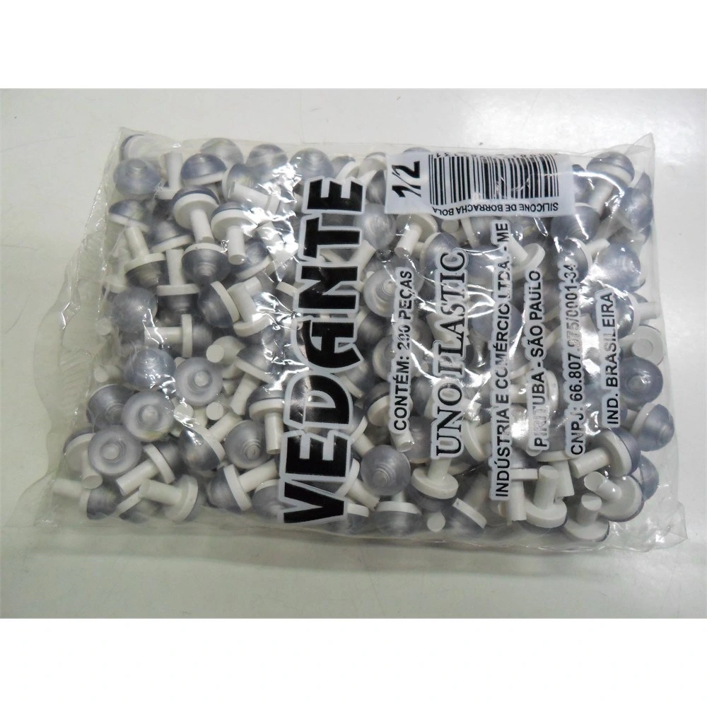 Vedante Pvc+silicone 1/2"unoplastic Bola 200pecas 113 — Campinas