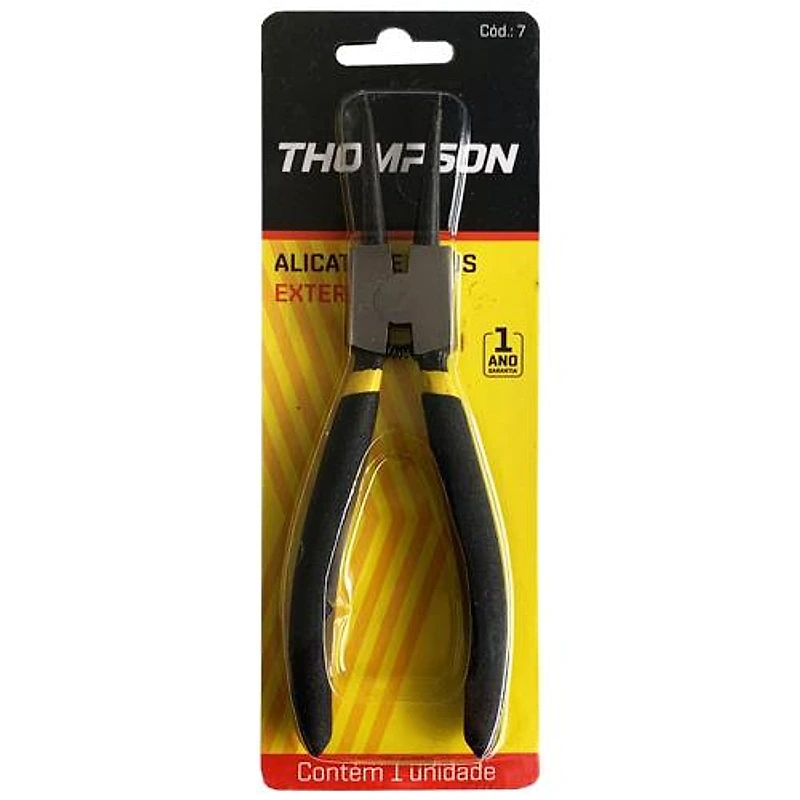 Alicate para Anéis Externos Ponta Reta 7" Thompson — Campinas