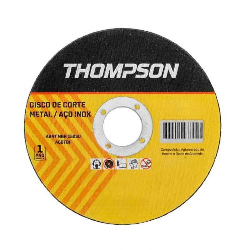 Disco de Corte para Ferro 4.1/2" (115mm) Thompson 1660 — Campinas