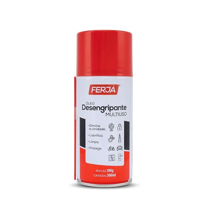 Óleo Desengripante Lubrificante Spray 300ml Ferja 27216 — Campinas