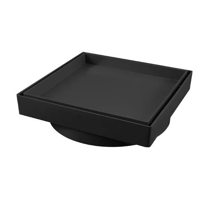Ralo Invisível 15x15cm Preto Rebouças — Campinas