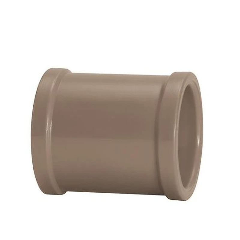 Luva PVC Soldável Marrom 1.1/2" (50mm) Amanco NBR 5648 — Campinas