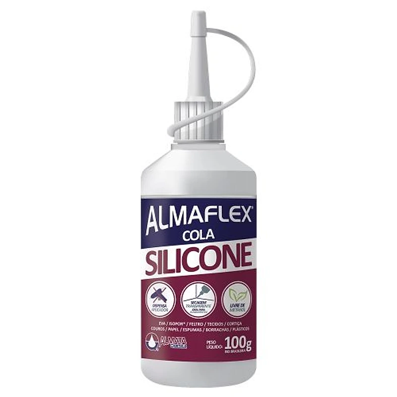 Cola de Silicone Líquida para Artesanato Almaflex 100g 1411 — Campinas