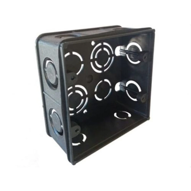 Caixinha de Luz PVC 4x4 Preta Injerest — Campinas