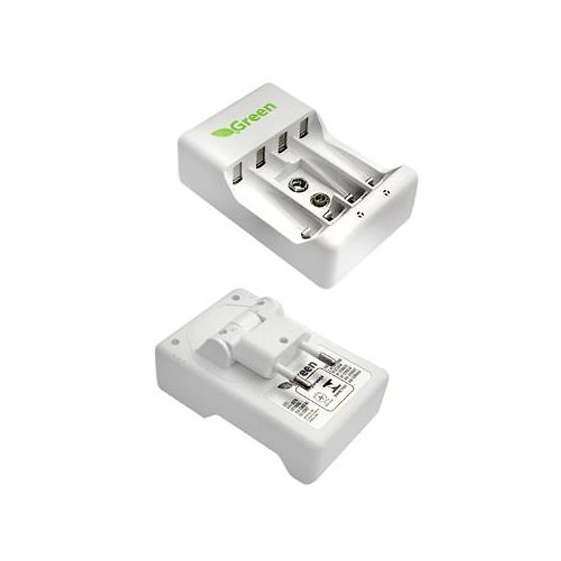 Carregador de Pilhas AA, AAA e Bateria 9V Bivolt Green — Campinas