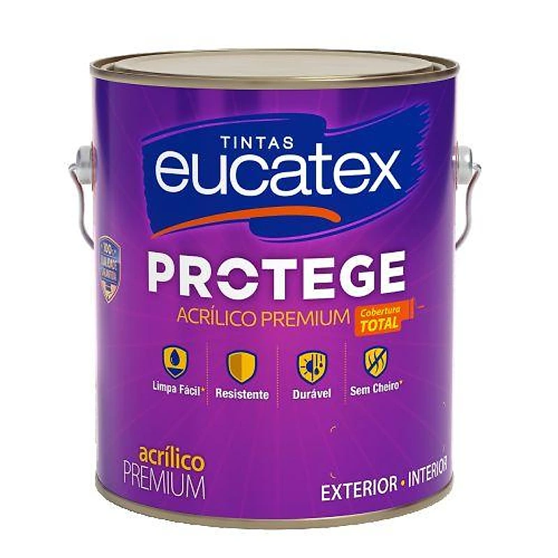 Tinta Acrílica Premium Protege Galão 3,6L Branco Neve — Campinas