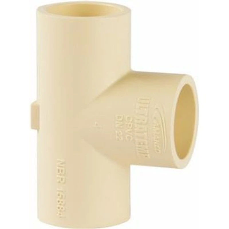 Tê 90° CPVC Água Quente 22mm Super CPVC Amanco — Campinas