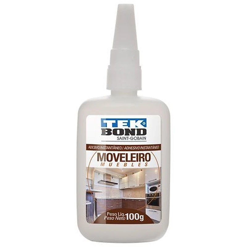 Cola Instantânea Moveleira Tek Bond Frasco 100g — Campinas