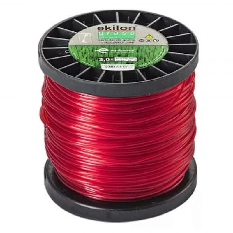 Fio de Nylon para Cortador de Grama Redondo 2,40 mm x 194 m 1 kg Vermelho Ekilon 007183 — Campinas