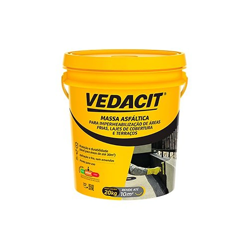 Vedacit Frio Asfalto 20kg — Campinas