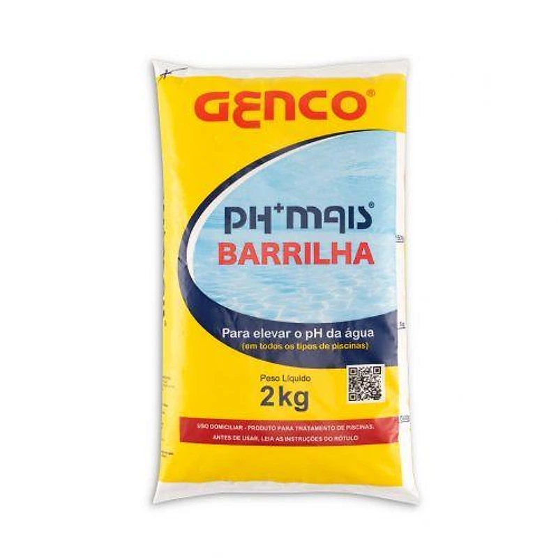 Elevador de pH Granulado Barrilha 2kg Genco 459006A — Campinas