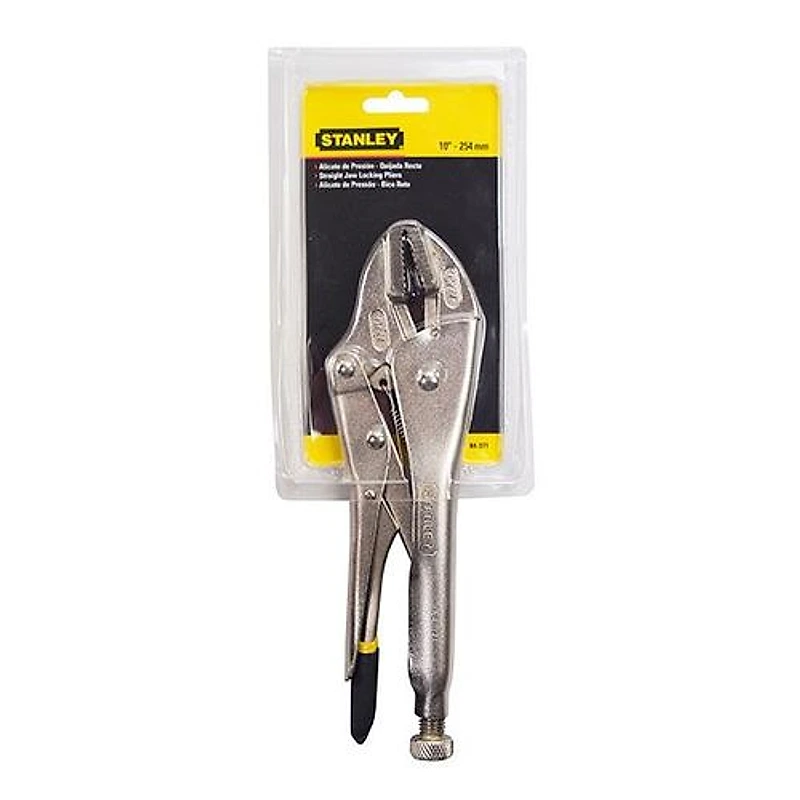 Alicate de Pressão Reto 10" Cromo Vanádio Stanley 84371 — Campinas
