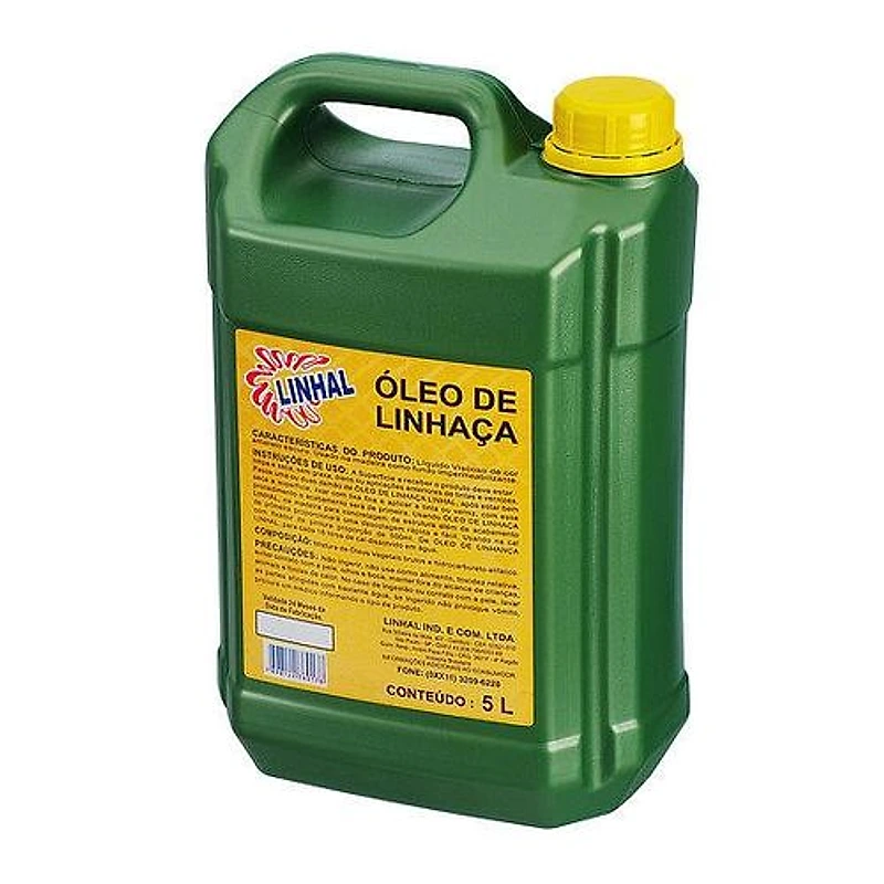 Óleo de Linhaça Bruto 5 Litros Linhal — Campinas