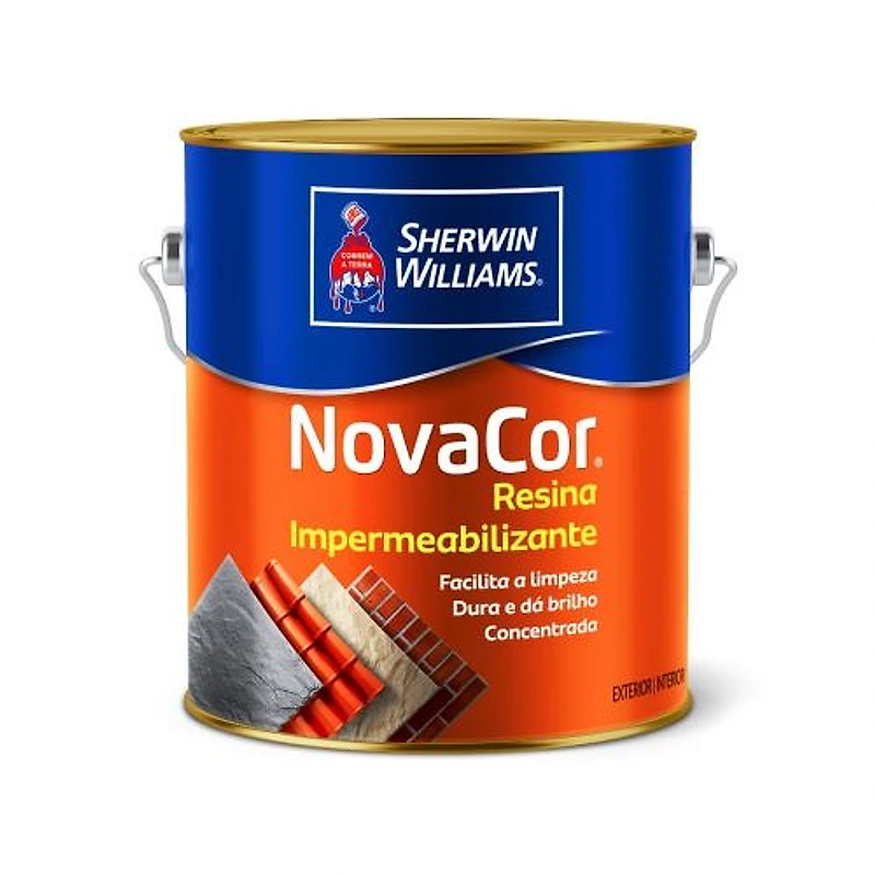 Resina Base Solvente Brilhante Incolor 3,6L Novacor — Campinas