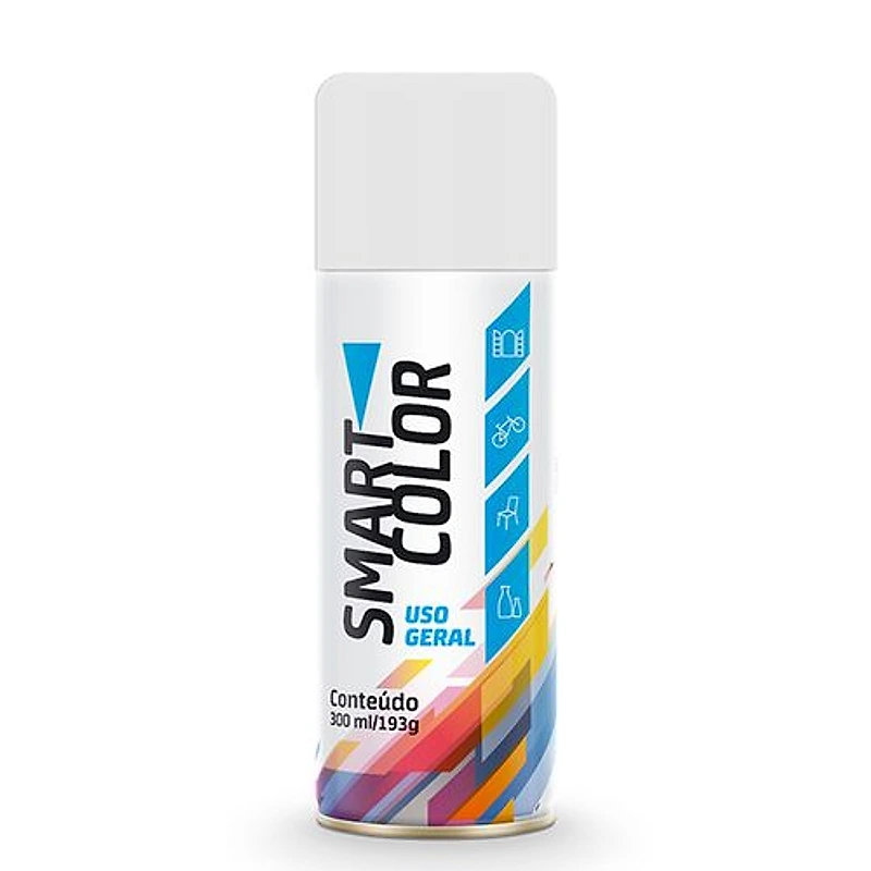 Tinta Spray Smart Branco Fosco 300ml Smartcolor — Campinas