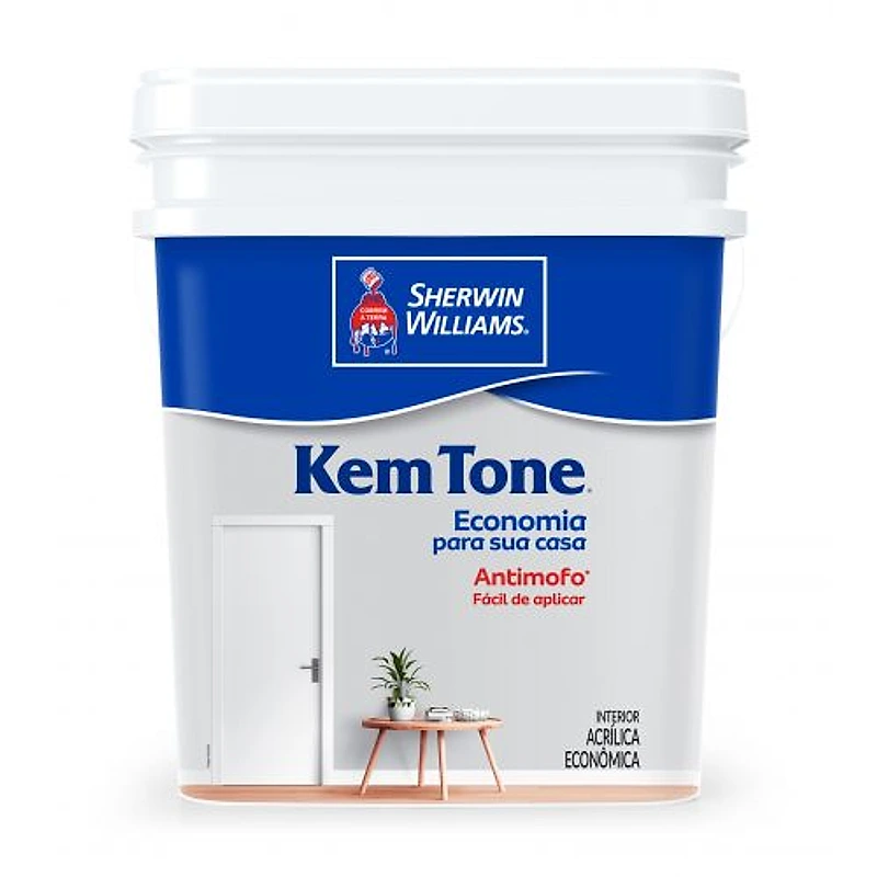 Tinta Acrílica Econômica Kem Tone 15L Branco Neve — Campinas