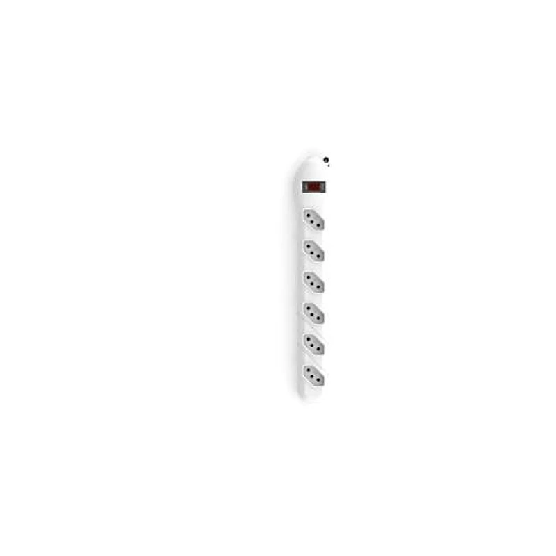 Filtro de Linha 6 Tomadas 1,20m Bivolt Branco Qualitronix — Campinas
