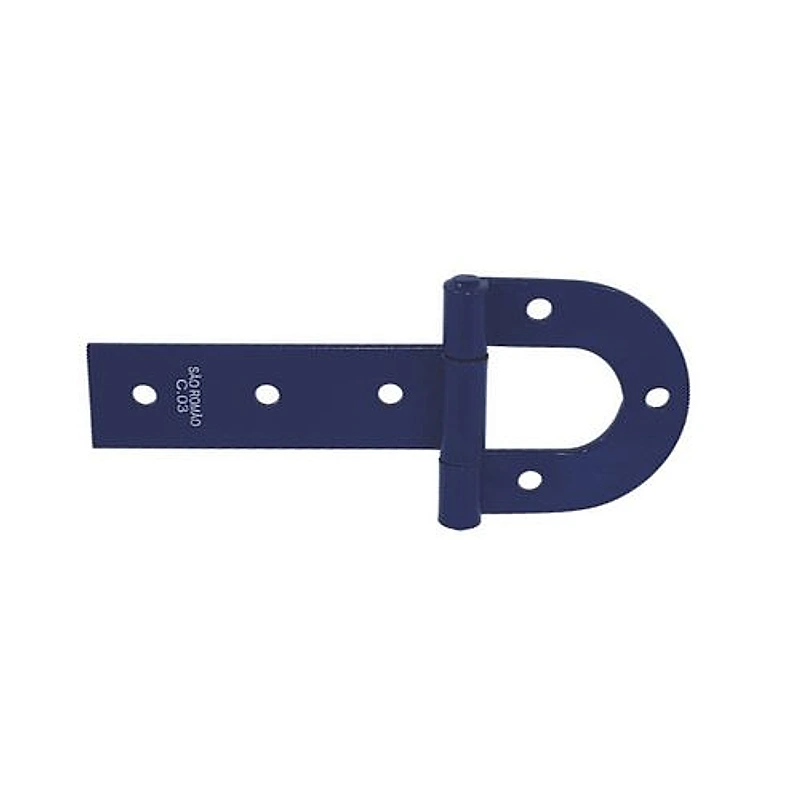 Dobradiça para Porteira 270x130mm Nº3 Azul S.Romão (Peça) 1703 — Campinas