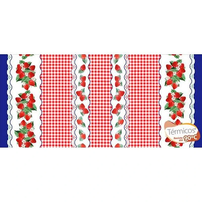 Toalha de Mesa Térmica Morango Rolo 30m x 1,40m Decorelli — Campinas