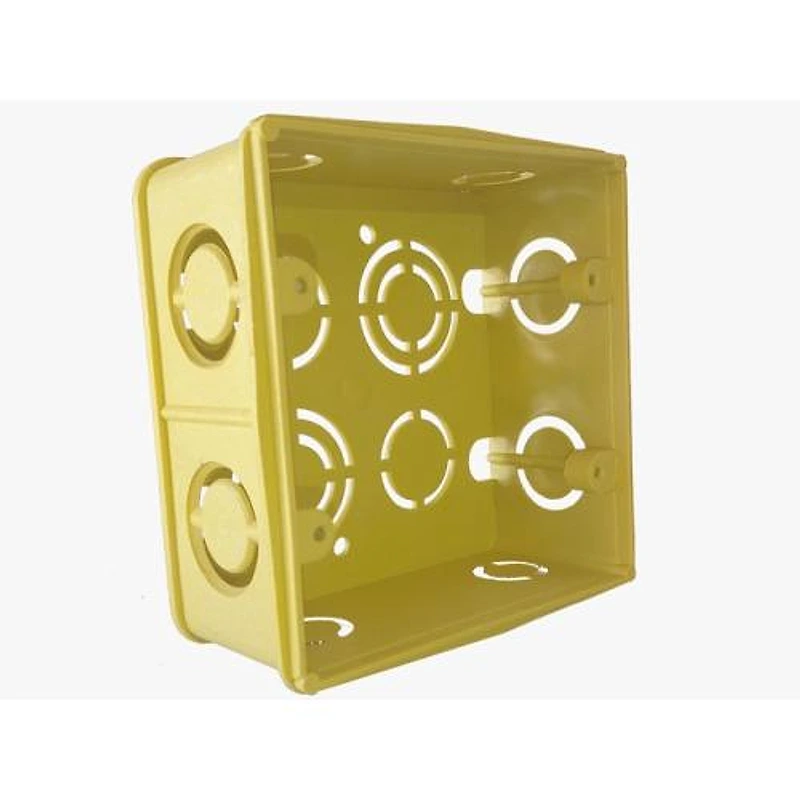 Caixinha de Luz PVC 4x4 Amarela Injerest — Campinas