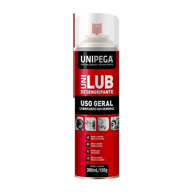 Óleo Desengripante Lubrificante Spray 300ml Unipega — Campinas